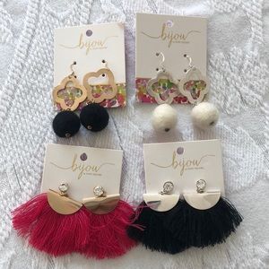 Earrings (all four)
